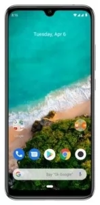 Телефон Xiaomi Mi A3 4/64GB Android One - замена стекла камеры в Рязани